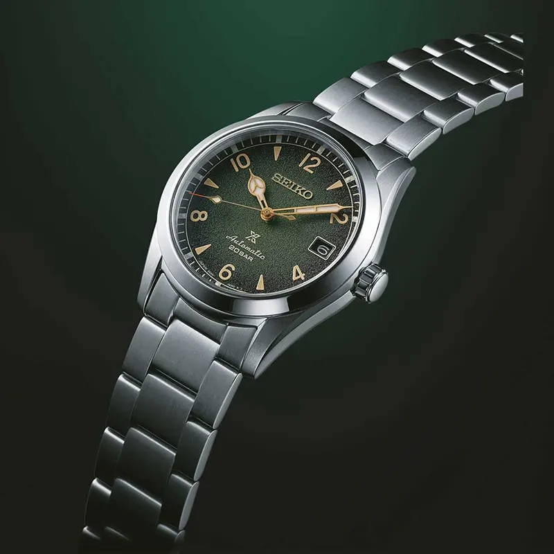 Seiko Prospex Automatic Alpinist Green Dial Men's Watch  SPB155J1